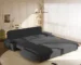 Goldoma 94.5" King Size Pull Out Sofa Bed - 3-in-1 Convertible Sleeper with Corduroy Upholstery