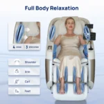 Goldoma 4D zero gravity massage recliner with AI voice control and yoga stretching modes
