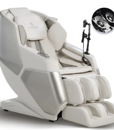 Goldoma 4D zero gravity massage recliner with AI voice control and yoga stretching modes