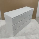 Goldoma 6-drawer dresser chest with pop-out drawers in modern wood finish, perfect for bedroom storage