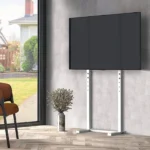 Free Standing TV Stand Universal TV Floor Mount Height Adjustable for 32-65 Inches
