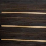 Goldoma tall dresser with 5 drawers in dark brown and white marble top for compact bedroom storage