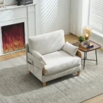 Foldable Sofa Bed Recliner 3-in-1 Convertible Sleeper Eco-Friendly Modular Design Mid- Modern Decor Living Room Bedroom - Image 16