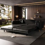Foldable Sofa Bed Recliner 3-in-1 Convertible Sleeper Eco-Friendly Modular Design Mid- Modern Decor Living Room Bedroom - Image 15