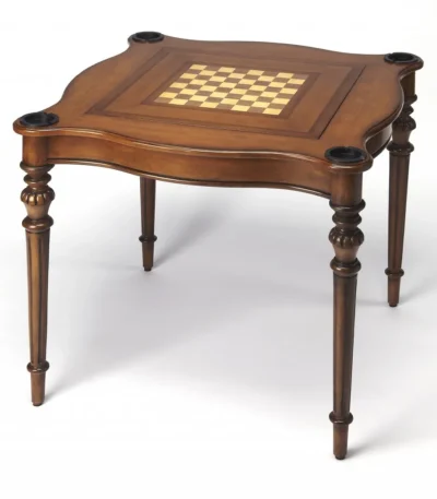 Goldoma 32 inch solid wood square coffee table with drawers in brown finish for living room storage