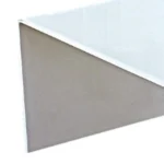 Farmhouse white glass coffee table with wooden sled base - Goldoma 24 inch rectangular coffee table