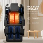 Goldoma zero gravity massage chair with full-body air pressure and heating in a living room
