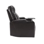 Power Motion Recliner USB Charging Port Massage Remote Control Hidden Arm Storage 2 Convenient Cup Holders 360 Swivel Tray - Image 3
