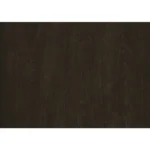 Goldoma brown adjustable console table with marble inset top and drawers in a modern living room setting