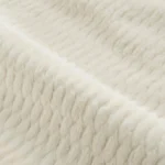 Goldoma modular compressed sofa in cream fabric, 74.8 inch living room couch