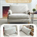 Foldable Sofa Bed Recliner 3-in-1 Convertible Sleeper Eco-Friendly Modular Design Mid- Modern Decor Living Room Bedroom - Image 20