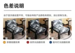 Goldoma Nordic Minimalist Living Room Sofa with black legs in a modern living room setting