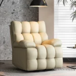 Goldoma modern folding sofa bed for small spaces, converting from sofa to comfortable bed in a living room