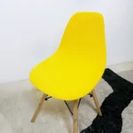 Jacquard Scandinavian Chair Cover Adjustable Round Back Seat Stool Chairs Cover for Dining Room Bar Shell Chairs 1/2/4/6 Pcs - Image 25