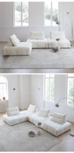 Modern Simple Module Combination Living Room Sofas Compressed Sponge Filling Groot Luxury Creative Nordic Sofas Home Furniture - Image 10