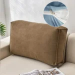 Nordic Rectangular Soft Sofa Cushion Pillow Lumbar Protective Solid Color Simple Home Decoration Cojines Decorativos Para Cama - Image 3