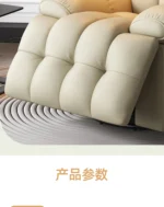 Goldoma modern folding sofa bed for small spaces, converting from sofa to comfortable bed in a living room