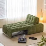 Sleeper Adults Sofas Folding Nordic Plush Comfortable Cushion Sofa Elegant Relaxing Divani Da Soggiorno House Accessories