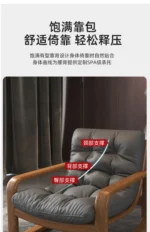 Goldoma Venetian leather sofa - premium leather sofa in a modern vintage style, compact single seat for living room