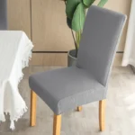 Jacquard Chair Cover, Durable Elastic Fabric Dining Chairs Cover, Stretch Covers For Kitchen Dining Room Chairs, Home Decor - Image 37