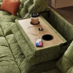 Large Extension Recliner Sofa Fabric Armrest Design Luxury Loveseat Electric Sofa Modern Oversized Divano Tecnologico Furniture - Image 5