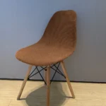 Jacquard Scandinavian Chair Cover Adjustable Round Back Seat Stool Chairs Cover for Dining Room Bar Shell Chairs 1/2/4/6 Pcs - Image 26