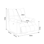 Goldoma modern folding sofa bed for small spaces, converting from sofa to comfortable bed in a living room