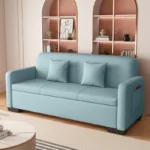 Goldoma modern minimalist single sofa chair for living room, compact design under 2000mm width