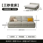 Sleeper Folding Sofa Adults Game Floor Luxury Living Room Sofas Multifunctional Comfortable Muebles Para Habitacion Furniture - Image 11