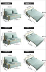 Sleeping Design Sofas Small Outdoor Relax Double Folding Modern Sofas Extand Contract Naroznik Z Funkcja Spania Home Furniture - Image 27