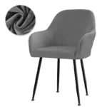 High Arm Chair Cover Elastic Dining Chairs Slipcover Warm Seat Covers for Living Room Wedding Banquets Hotel Fundas Para Sillas - Image 11