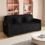 Goldoma modern minimalist single sofa chair for living room, compact design under 2000mm width