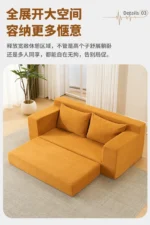 Goldoma Nordic Classic Modern Living Room Sofa - ergonomic single seat sofa in Scandinavian style for small living rooms