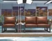 Goldoma L-Shaped Living Room Sofa – Modern Scandinavian Design with Metal Frame