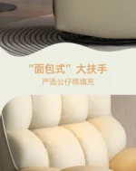 Goldoma modern folding sofa bed for small spaces, converting from sofa to comfortable bed in a living room