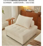 French design modern sofa bed – compact multifunctional sofa bed in a living room setting