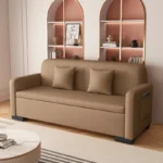 Goldoma modern minimalist single sofa chair for living room, compact design under 2000mm width