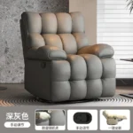 Goldoma modern folding sofa bed for small spaces, converting from sofa to comfortable bed in a living room