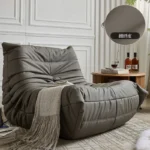 Nordic Ergonomic Living Room Sofas Minimalist Italian Boneless Lazy Living Room Sofas Vintage Elegant Canapé Salon Furniture - Image 17
