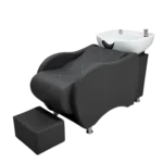 Goldoma Luxury Shampoo Bed with Back Massage - Modern Salon Recliner