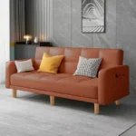 Sofa living room Small apartment rental room Folding sofa bed Single double bedroom Simple modern apartment Fabric sofa - Image 9