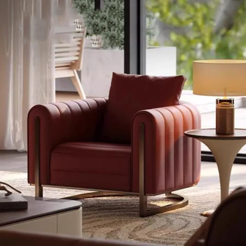 S98dc2d94dced455eacb8850a078621baR.webp Goldoma Modern Lazy Sofa Bed convertible sofa bed pouf in minimalist living room
