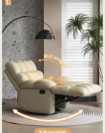 Goldoma modern folding sofa bed for small spaces, converting from sofa to comfortable bed in a living room