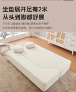 Goldoma modular boneless sofa bed in retro glam style, showing versatile living room couch