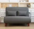 Goldoma Folding Sofa Bed – Space-Saving Single Sleeper with Flax Upholstery