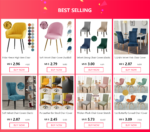 High Arm Chair Cover Elastic Dining Chairs Slipcover Warm Seat Covers for Living Room Wedding Banquets Hotel Fundas Para Sillas - Image 15