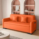Goldoma modern minimalist single sofa chair for living room, compact design under 2000mm width