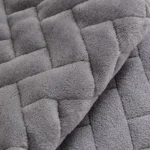 Goldoma thickened velvet sofa cushion with non-slip backing protects furniture while adding cozy warmth