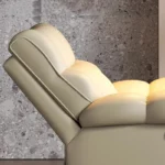 Goldoma modern folding sofa bed for small spaces, converting from sofa to comfortable bed in a living room