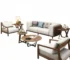 Goldoma Scandinavian Fabric Office Sofa – 2/3 Seater Modern Settee